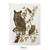 Towel with owls on sycamore