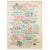 Cream towel covered with Shakespearan insults