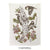 Towel with birds and native toyon and oak
