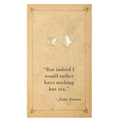 Literary Quotes Teacup and Teapot Earrings