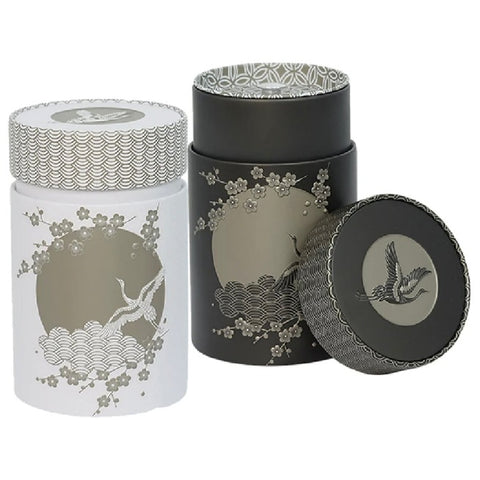 Flying Crane Embossed Tins