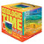 Colorful box depicting geologic time