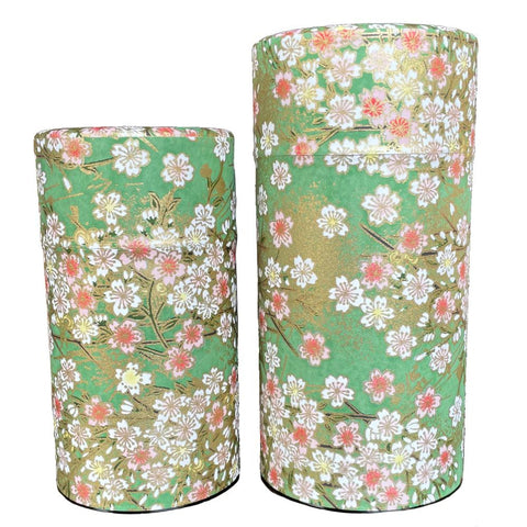 Japanese Washi Paper Tins: Floral