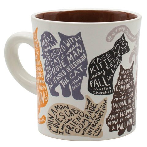 Literary Cat Mug