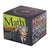 Black gift box with picture of Einstein and math formulas.