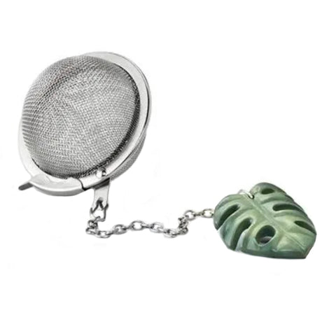 Tea Ball: Monstera Leaf