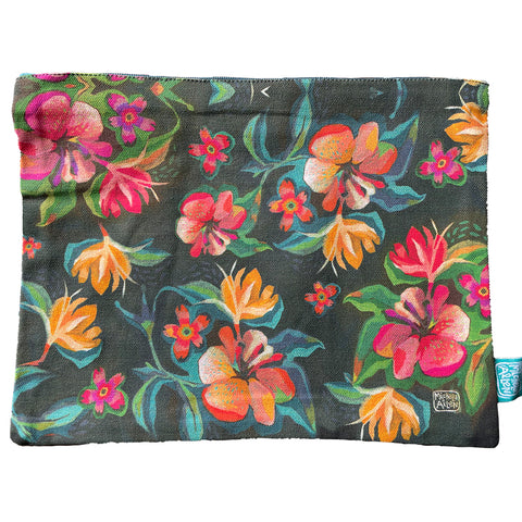 Canvas Zippered Pouch