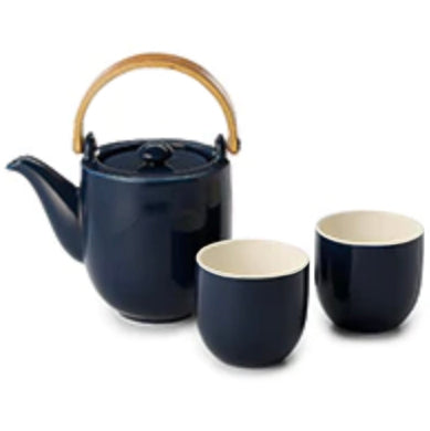 Blue Porcelain Tea Set