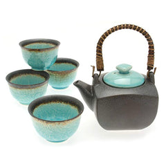 Turquoise Sky Tea Set