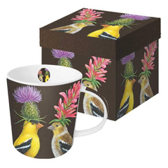 Goldfinch Couple Mug