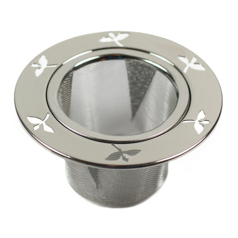 Stainless Steel "Floral" Tea Filter